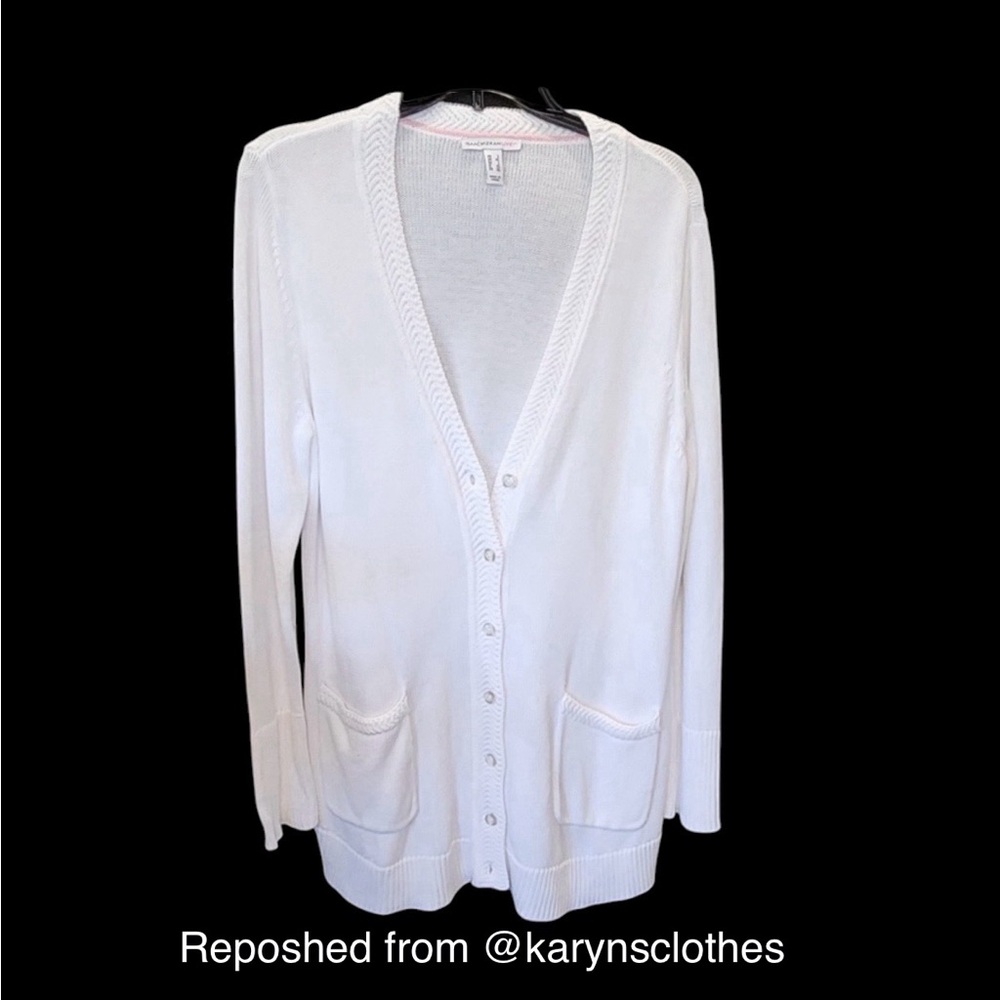 ISAAC MIZRAHI "LIVE" SWEATER/CARDIGAN